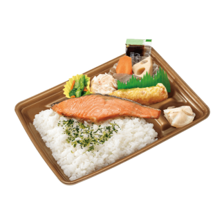 シャケ弁当
