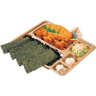 のり・カラ弁当