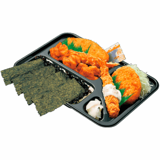 スペシャルのり・カラ弁当