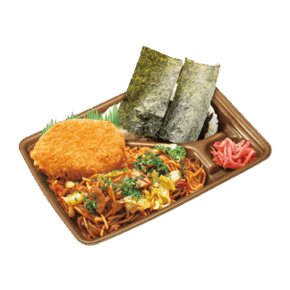 焼きそばのり弁当